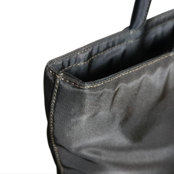 Prada Dark Hunter Green Nylon Small Tote - Picture 9 of 14